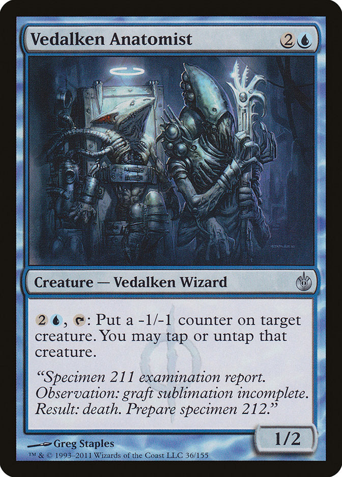 Vedalken Anatomist [Mirrodin Besieged] | Fandemonia Ltd