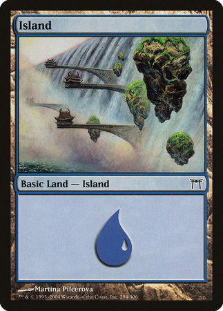 Island (294) [Champions of Kamigawa] | Fandemonia Ltd