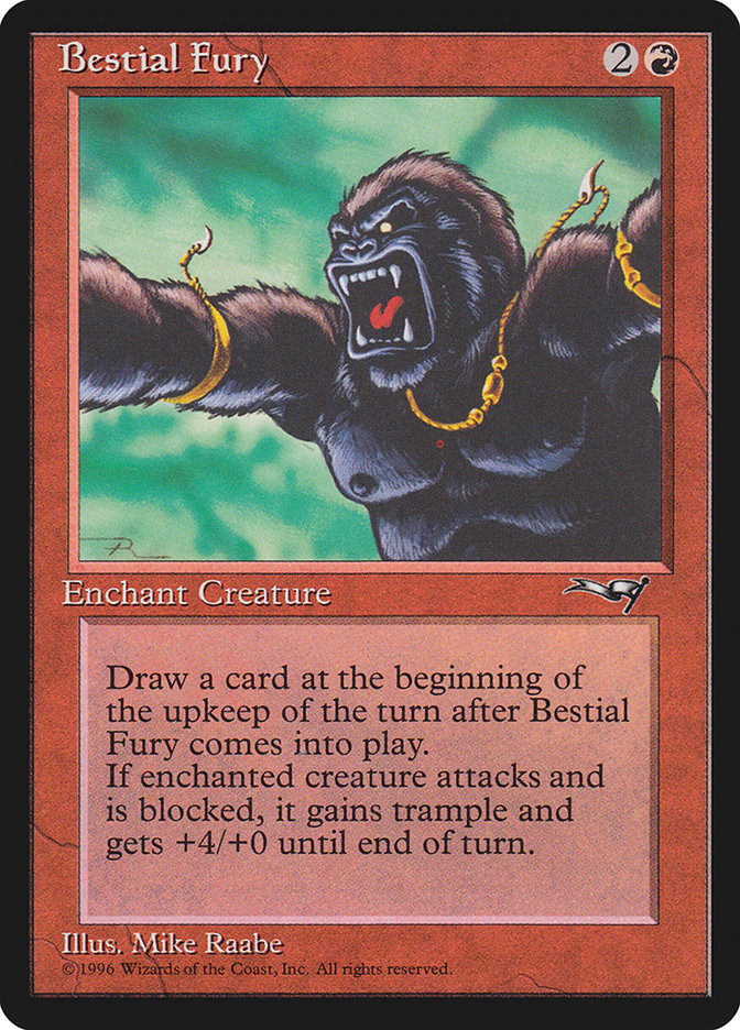 Bestial Fury (Looking Left) [Alliances] | Fandemonia Ltd