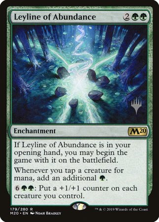 Leyline of Abundance [Core Set 2020 Promos] | Fandemonia Ltd