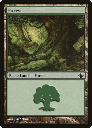 Forest (31) [Duel Decks: Garruk vs. Liliana] | Fandemonia Ltd
