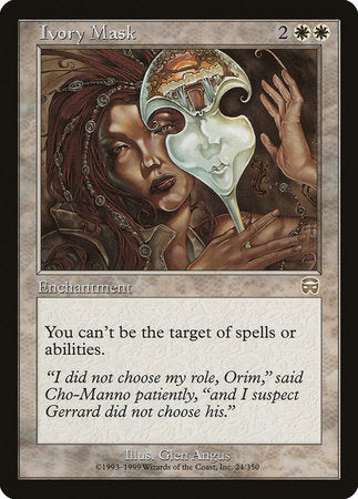 Ivory Mask [Mercadian Masques] | Fandemonia Ltd