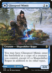 Glasspool Mimic // Glasspool Shore (Extended Art) [Zendikar Rising] | Fandemonia Ltd