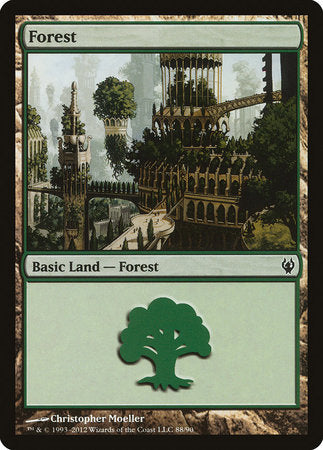 Forest (88) [Duel Decks: Izzet vs. Golgari] | Fandemonia Ltd