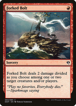 Forked Bolt [Duel Decks: Zendikar vs. Eldrazi] | Fandemonia Ltd
