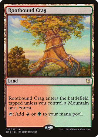Rootbound Crag [Commander 2016] | Fandemonia Ltd