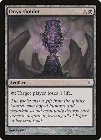 Onyx Goblet [Shards of Alara] | Fandemonia Ltd
