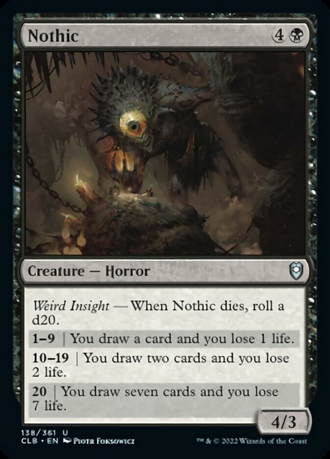 Nothic [Commander Legends: Battle for Baldur's Gate] | Fandemonia Ltd