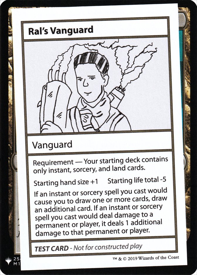 Ral's Vanguard [Mystery Booster Playtest Cards] | Fandemonia Ltd