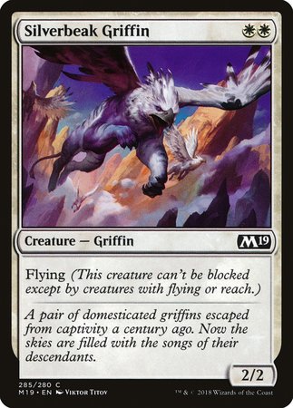 Silverbeak Griffin [Core Set 2019] | Fandemonia Ltd