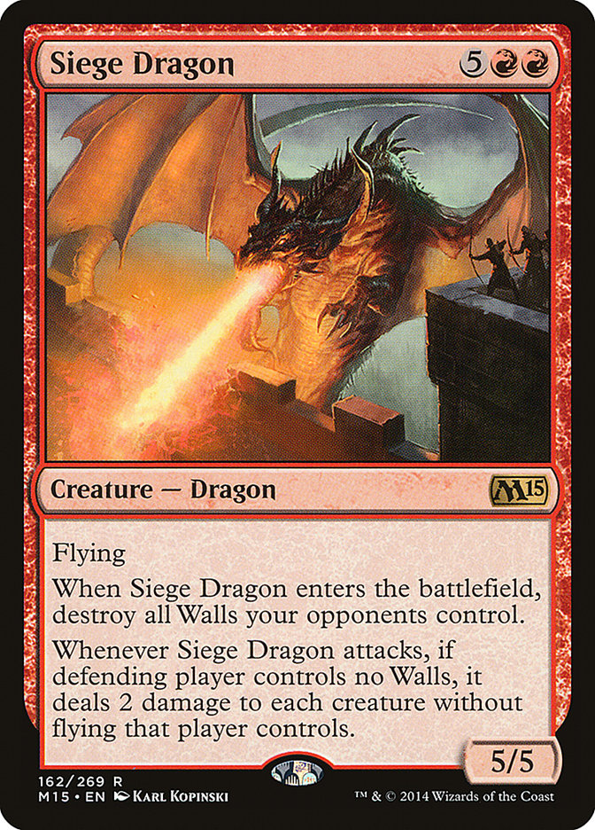 Siege Dragon [Magic 2015] | Fandemonia Ltd