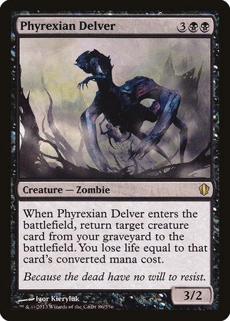 Phyrexian Delver [Commander 2013] | Fandemonia Ltd