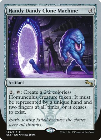 Handy Dandy Clone Machine [Unstable] | Fandemonia Ltd