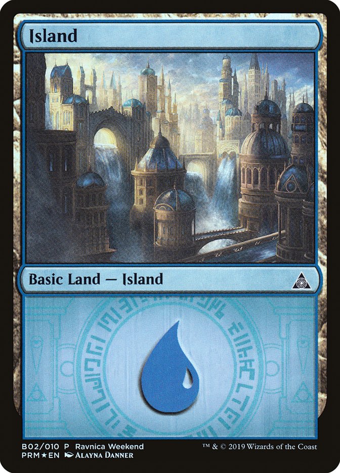 Island (B02) [Ravnica Allegiance Guild Kit] | Fandemonia Ltd