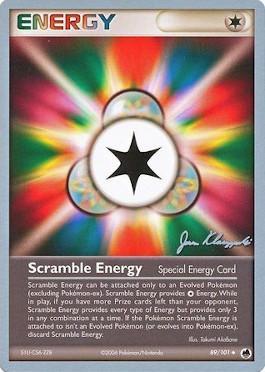 Scramble Energy (89/101) (Psychic Lock - Jason Klaczynski) [World Championships 2008] | Fandemonia Ltd