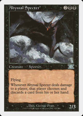 Abyssal Specter [Classic Sixth Edition] | Fandemonia Ltd