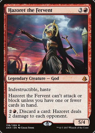 Hazoret the Fervent [Amonkhet] | Fandemonia Ltd