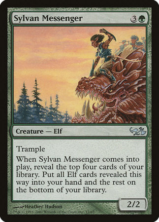 Sylvan Messenger [Duel Decks: Elves vs. Goblins] | Fandemonia Ltd