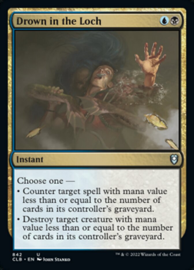 Drown in the Loch [Commander Legends: Battle for Baldur's Gate] | Fandemonia Ltd