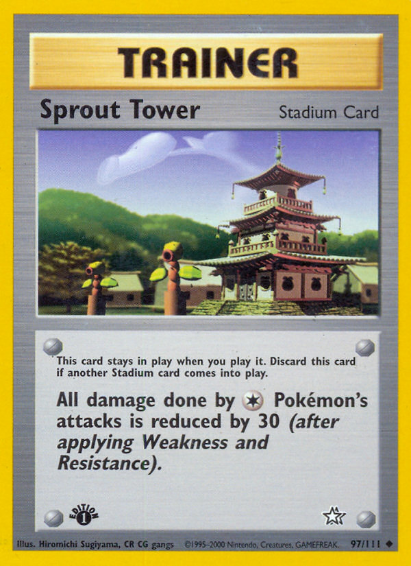 Sprout Tower (97/111) [Neo Genesis 1st Edition] | Fandemonia Ltd