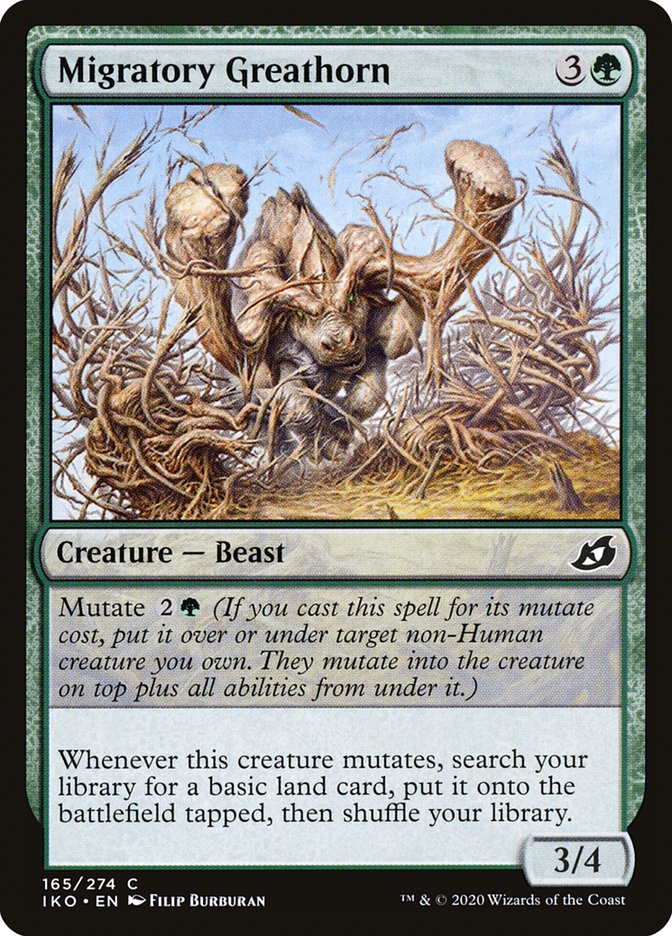 Migratory Greathorn [Ikoria: Lair of Behemoths] | Fandemonia Ltd