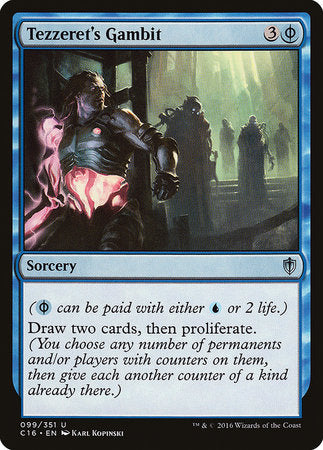 Tezzeret's Gambit [Commander 2016] | Fandemonia Ltd