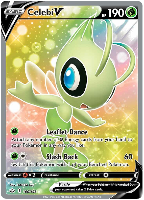 Celebi V (160/198) [Sword & Shield: Chilling Reign] | Fandemonia Ltd