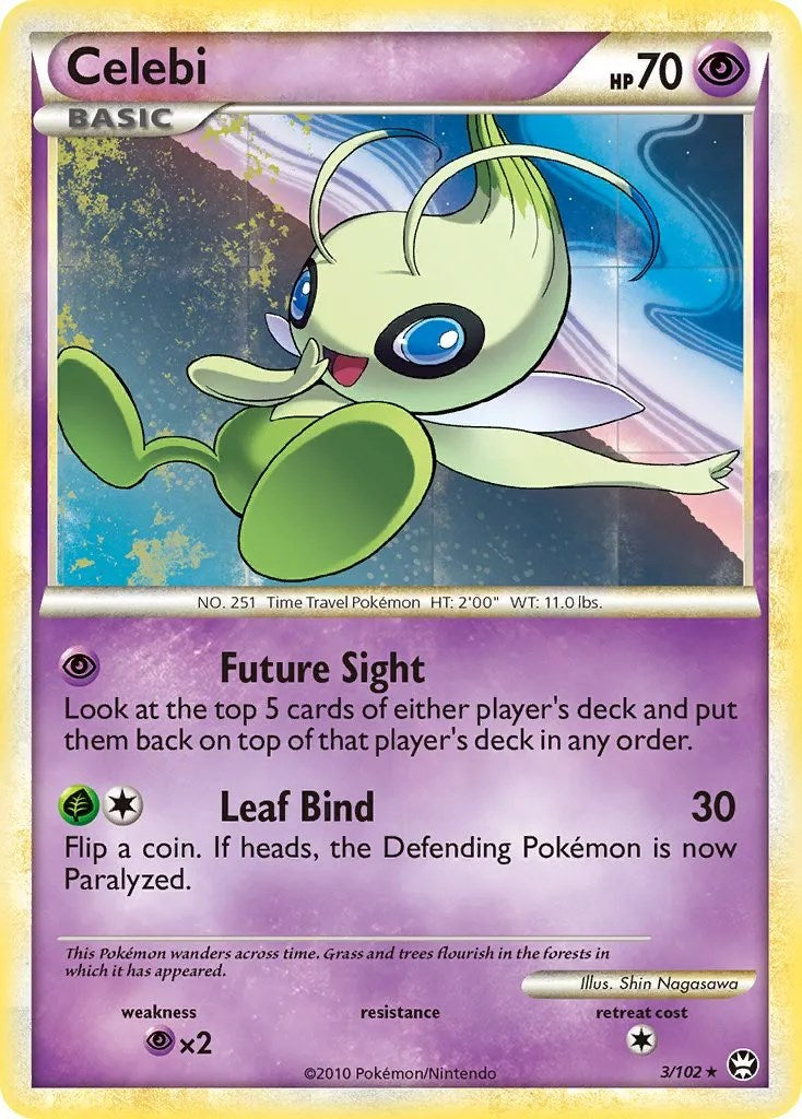 Celebi (3/102) (Movie Exclusive) [HeartGold & SoulSilver: Triumphant] | Fandemonia Ltd