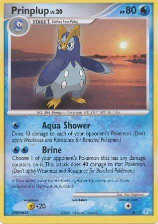 Prinplup (6/12) [Diamond & Pearl: Trainer Kit - Manaphy] | Fandemonia Ltd