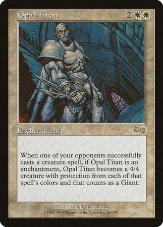 Opal Titan [Urza's Saga] | Fandemonia Ltd