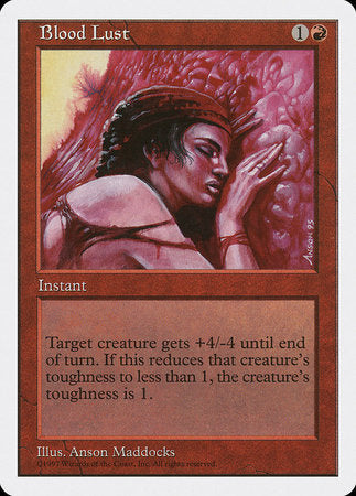 Blood Lust [Fifth Edition] | Fandemonia Ltd