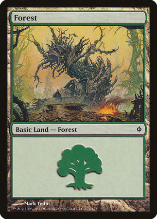 Forest (174) [New Phyrexia] | Fandemonia Ltd