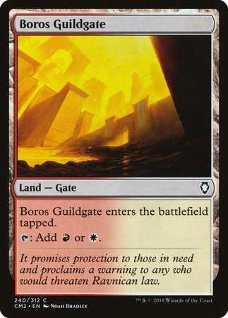 Boros Guildgate [Commander Anthology Volume II] | Fandemonia Ltd