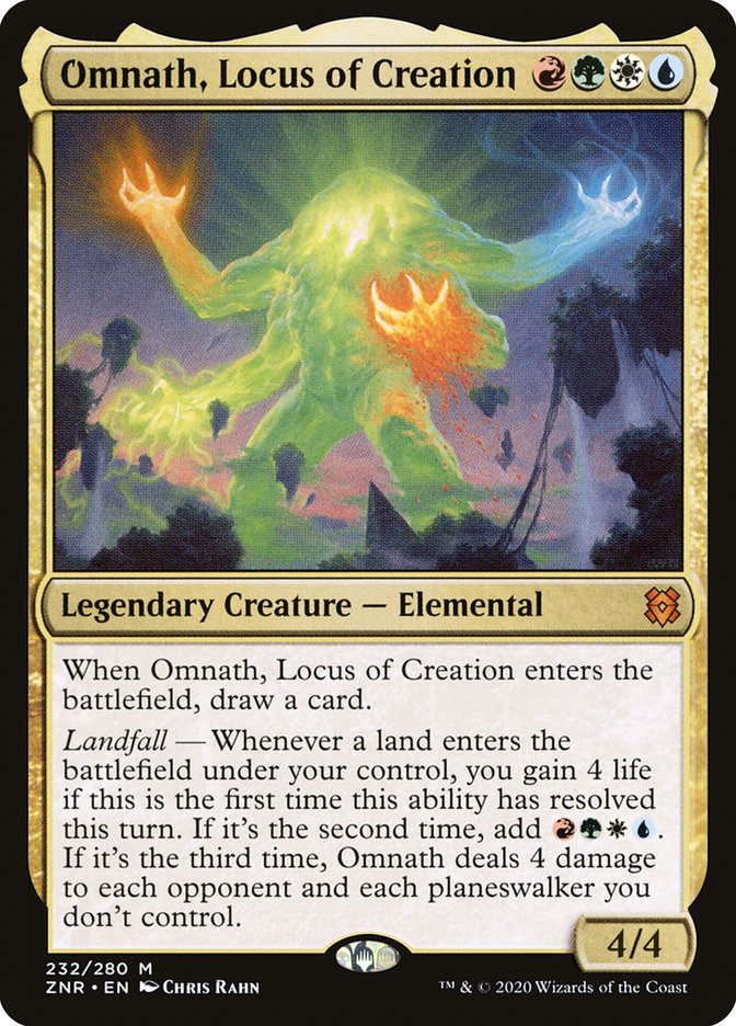 Omnath, Locus of Creation [Zendikar Rising] | Fandemonia Ltd