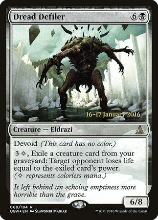 Dread Defiler [Oath of the Gatewatch Promos] | Fandemonia Ltd