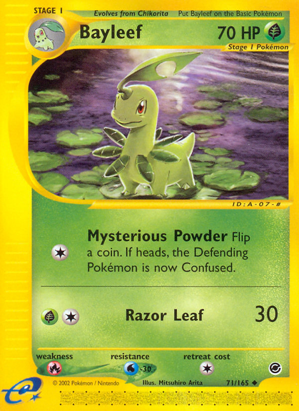 Bayleef (71/165) [Expedition: Base Set] | Fandemonia Ltd