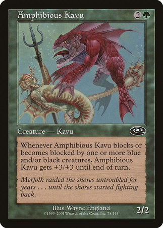 Amphibious Kavu [Planeshift] | Fandemonia Ltd