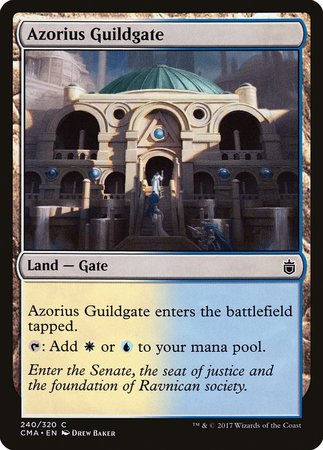 Azorius Guildgate [Commander Anthology] | Fandemonia Ltd