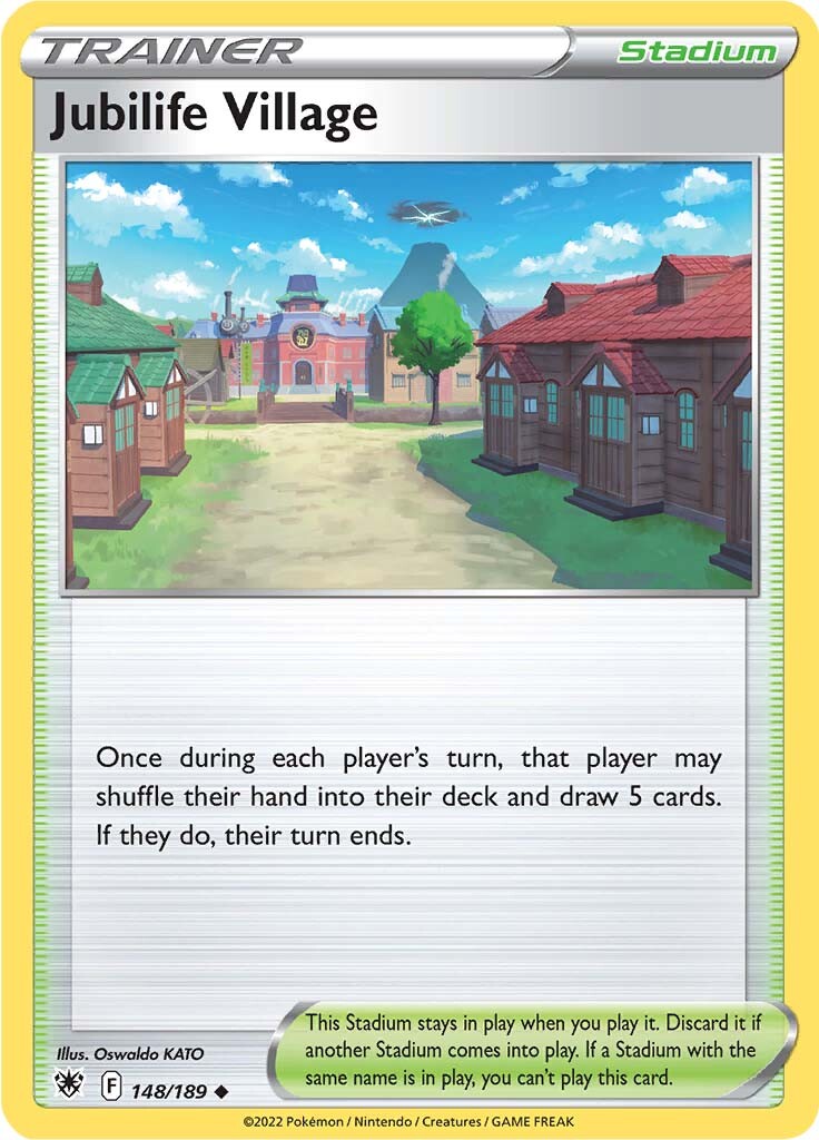 Jubilife Village (148/189) [Sword & Shield: Astral Radiance] | Fandemonia Ltd