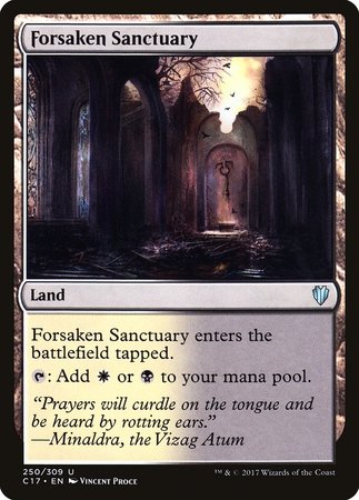 Forsaken Sanctuary [Commander 2017] | Fandemonia Ltd