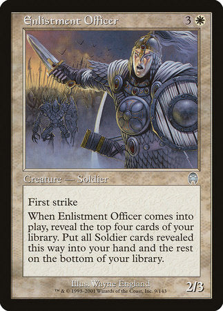 Enlistment Officer [Apocalypse] | Fandemonia Ltd