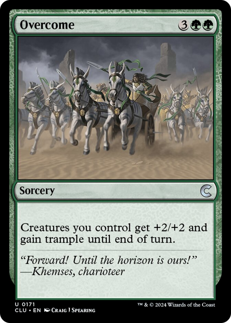Overcome [Ravnica: Clue Edition] | Fandemonia Ltd