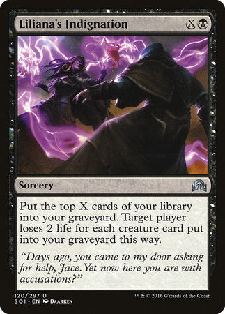 Liliana's Indignation [Shadows over Innistrad] | Fandemonia Ltd