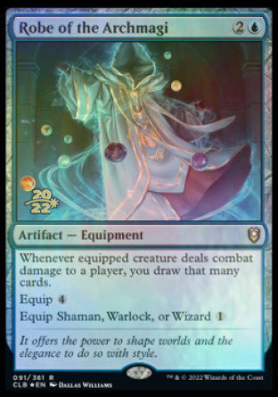 Robe of the Archmagi [Commander Legends: Battle for Baldur's Gate Prerelease Promos] | Fandemonia Ltd