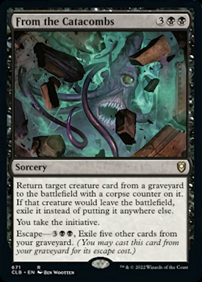From the Catacombs [Commander Legends: Battle for Baldur's Gate] | Fandemonia Ltd