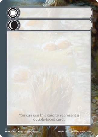 Helper Card (4/9) [Innistrad: Midnight Hunt Tokens] | Fandemonia Ltd