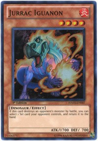 Jurrac Iguanon [HA03-EN007] Super Rare | Fandemonia Ltd