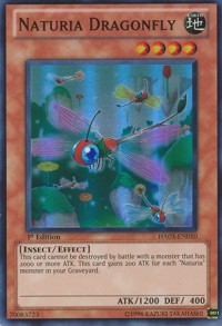 Naturia Dragonfly [HA03-EN010] Super Rare | Fandemonia Ltd