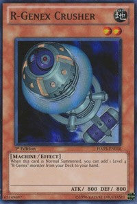 R-Genex Crusher [HA03-EN016] Super Rare | Fandemonia Ltd