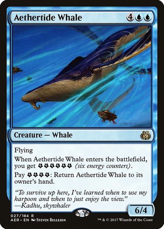 Aethertide Whale [Aether Revolt] | Fandemonia Ltd